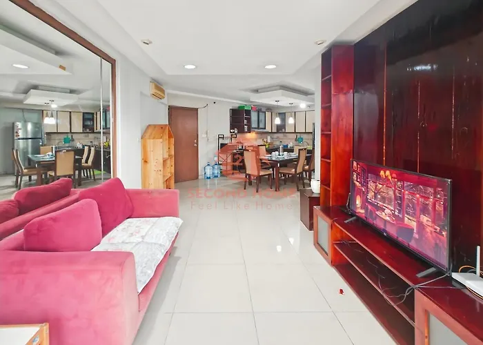 Large 3Br Rasuna Apt With Pool & Wi-Fi By 2Ndhome